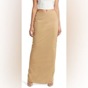 3/25 promo! Naked Wardrobe woven maxi skirt XS